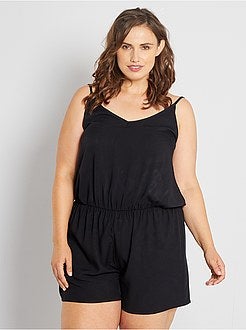 Macacão-calção fluido - Kiabi