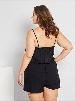 Macacão-calção fluido - Kiabi