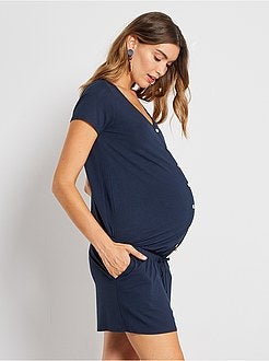 Macacão-calção pré-mamã - Kiabi