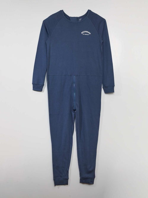 Macacão com abertura de zíper - coleção fácil de vestir - Kiabi