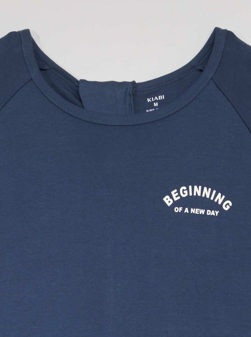 Macacão com abertura de zíper - coleção fácil de vestir - Kiabi