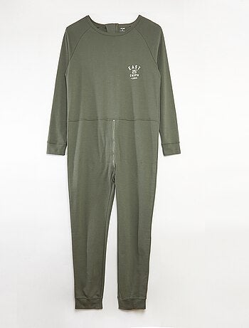 Macacão com abertura de zíper - coleção fácil de vestir