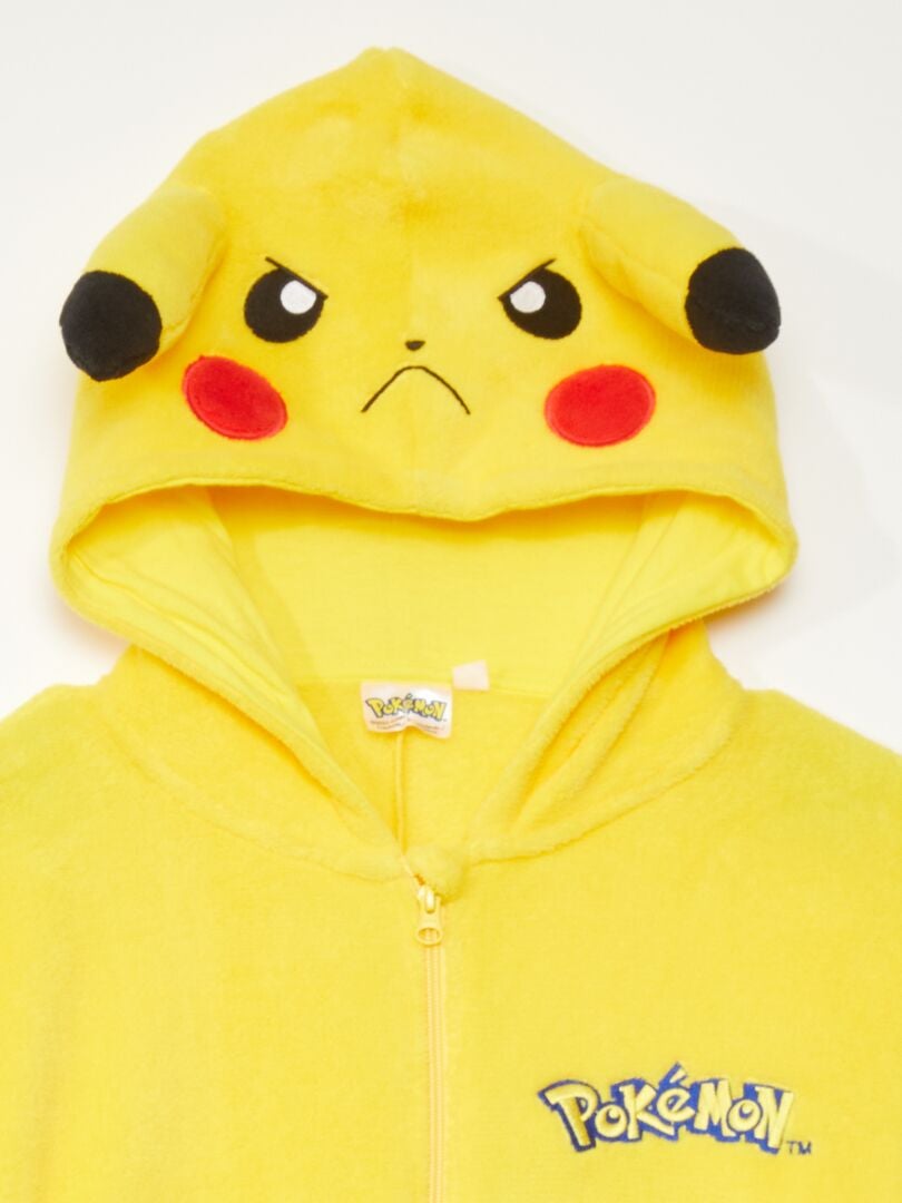 pijama macacão fantasia cosplay pikachu - pokemon