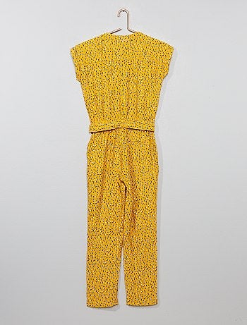 Macacão com cinto - Kiabi