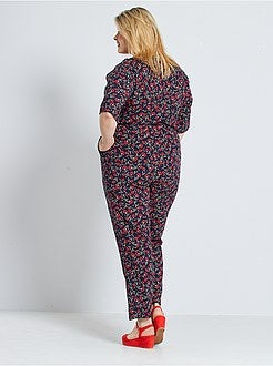 Macacão com decote cruzado - Kiabi