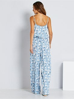 Macacão com estampado 'flores' - Kiabi