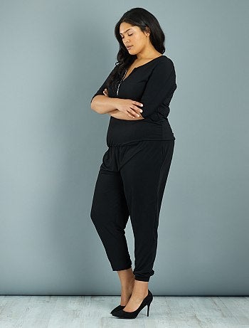 Macacão com fecho e brilhantes - Kiabi