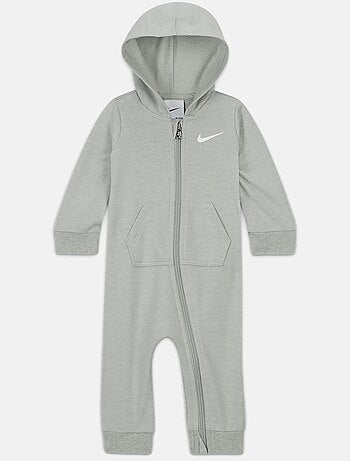 Macacão com fecho e capuz - nike