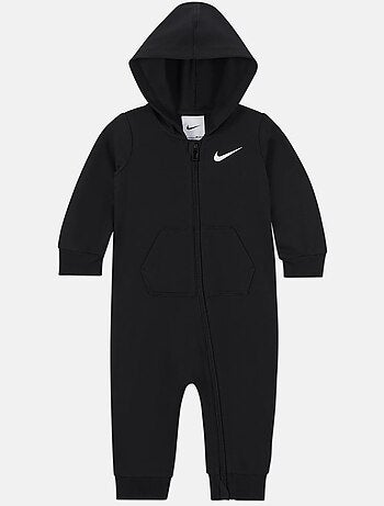 Macacão com fecho e capuz - nike