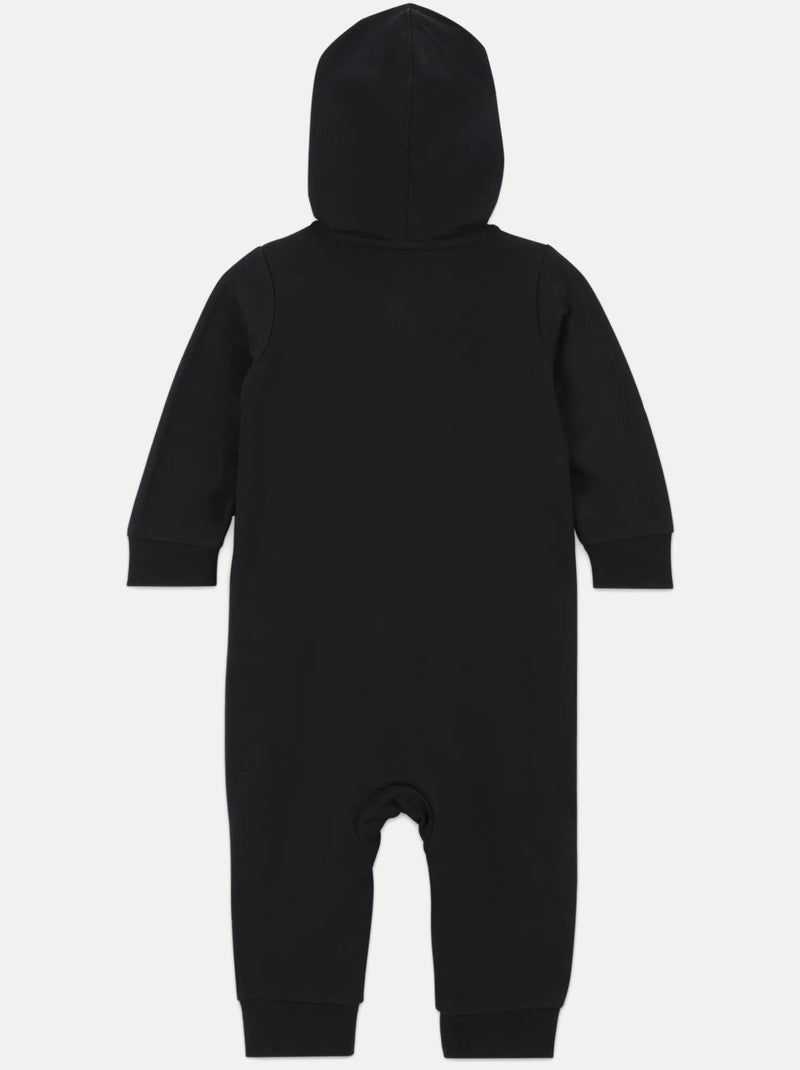 Macacão com fecho e capuz - nike Preto - Kiabi