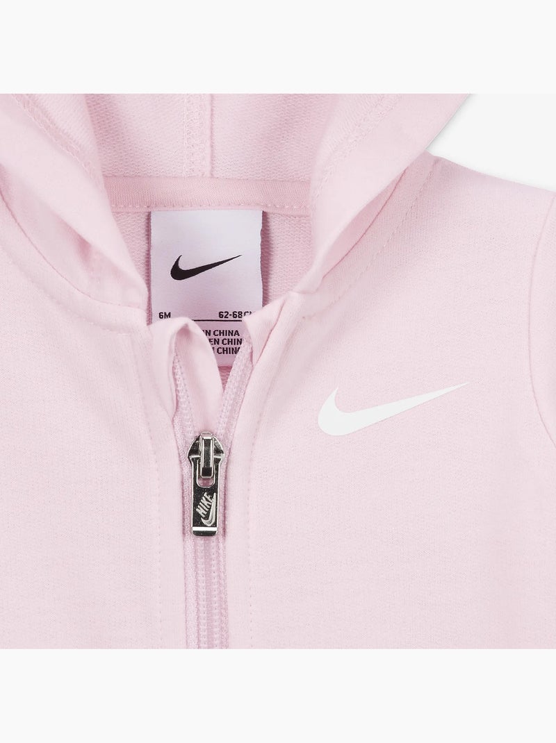 Macacão com fecho e capuz - nike Rosa - Kiabi