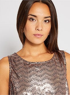 Macacão com parte de cima brilhante - Kiabi