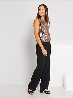 Macacão com parte de cima brilhante - Kiabi