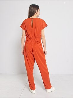 Macacão comprido cruzado - Kiabi