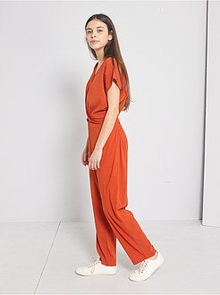 Macacão comprido cruzado - Kiabi