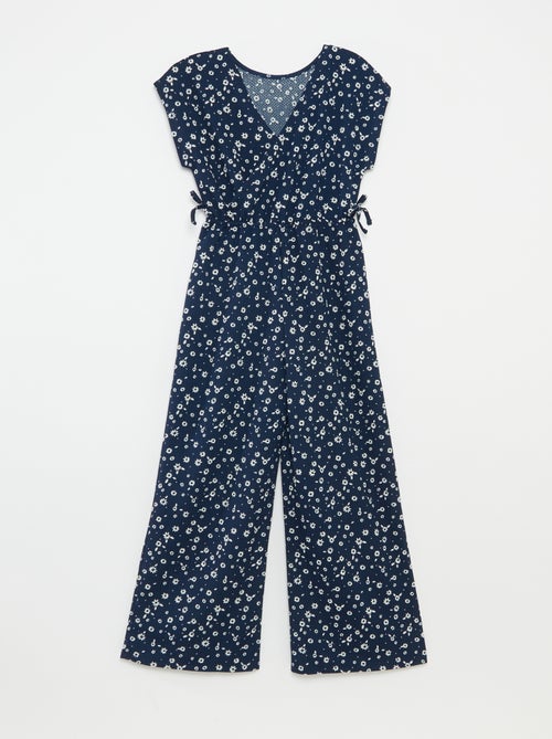 Macacão comprido de manga curta - Kiabi