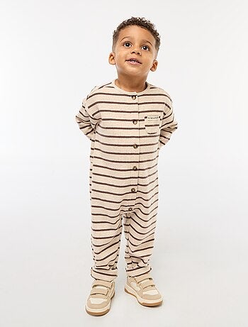 Macacão comprido em malha macia