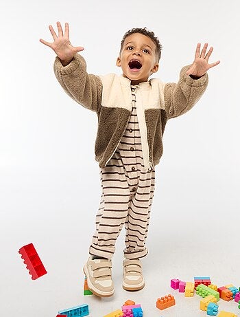 Macacão comprido em malha macia