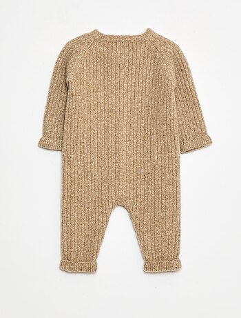 Macacão comprido em tricô