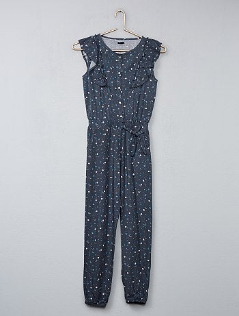 Macacão comprido fluido - Kiabi