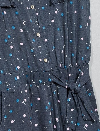 Macacão comprido fluido - Kiabi