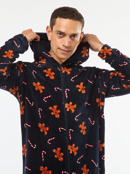 Macacão comprido polar Pão de Mel - Kiabi