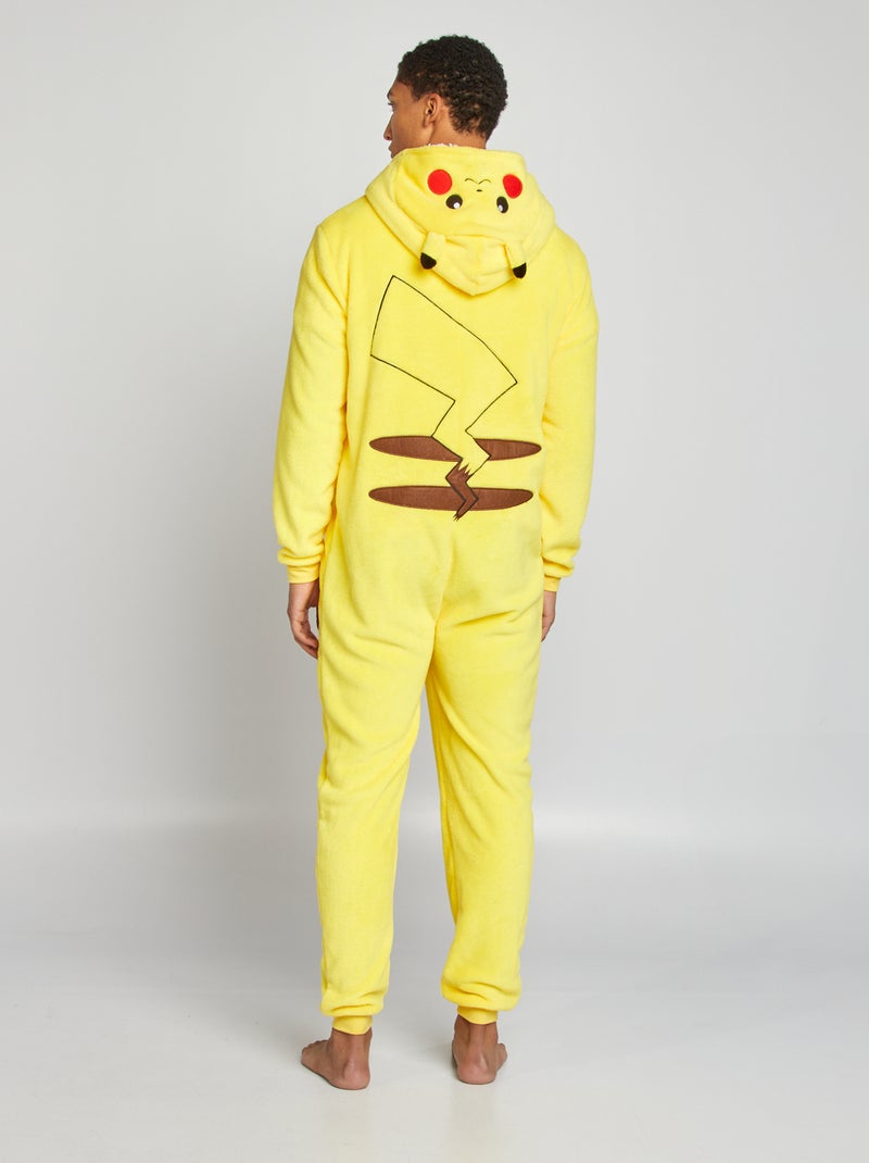 Macacão comprido polar 'Pikachu' 'Pokémon' AMARELO - Kiabi