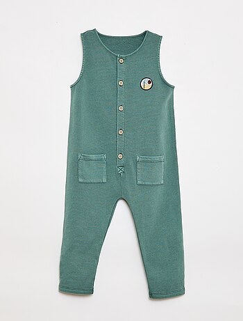 Macacão comprido sem mangas