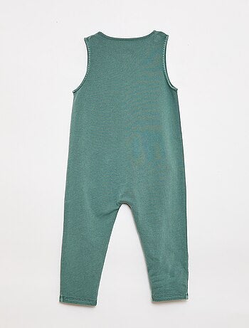 Macacão comprido sem mangas