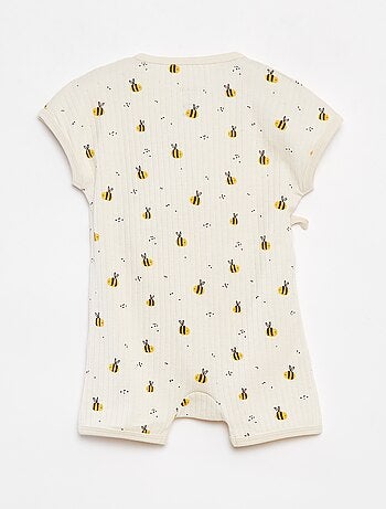 Macacão curto cruzado - cradle to cradle