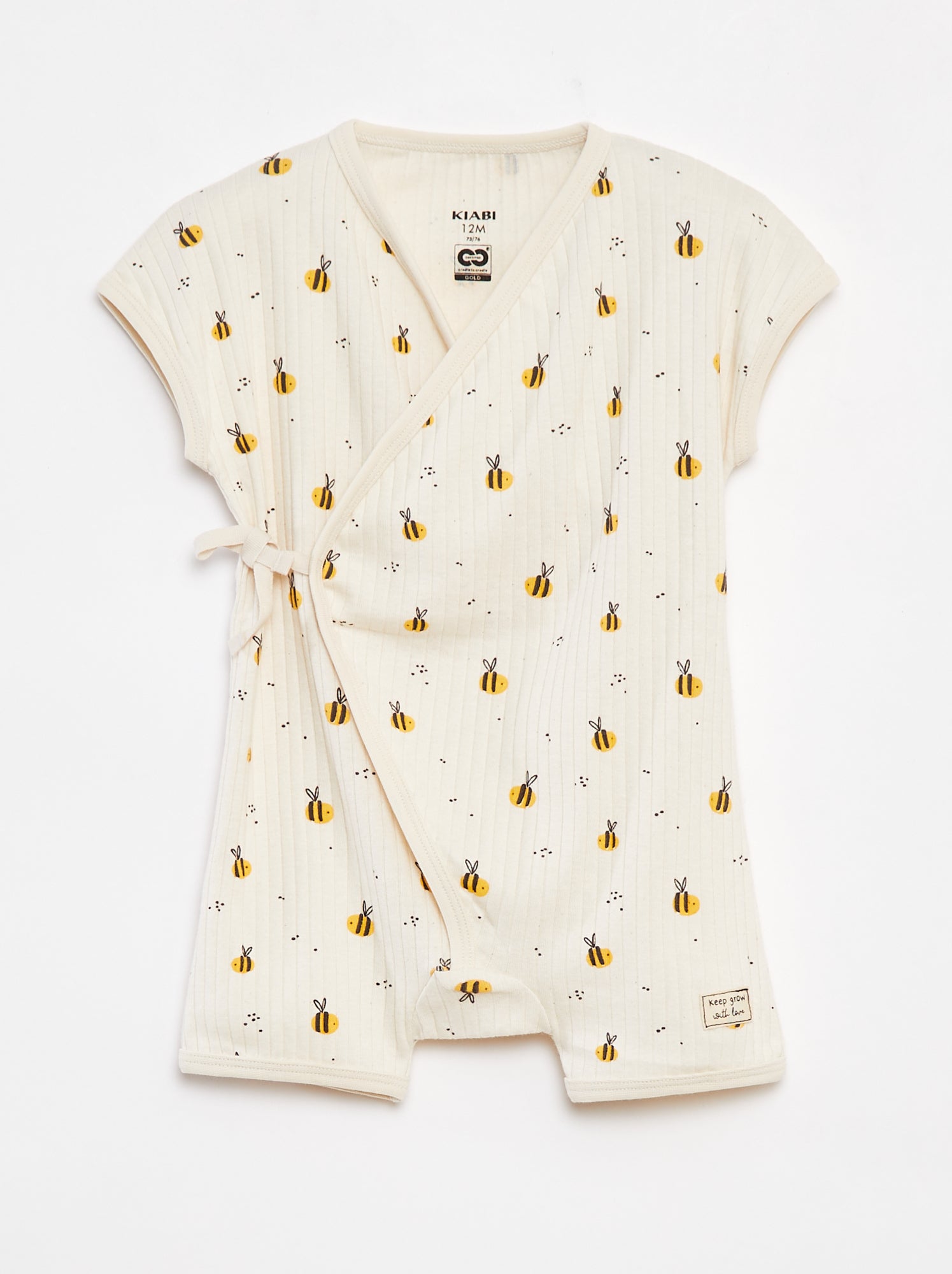 Macacão curto cruzado - cradle to cradle