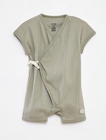 Macacão curto cruzado - cradle to cradle