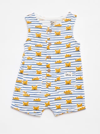 Macacão curto estampado 'Disney'