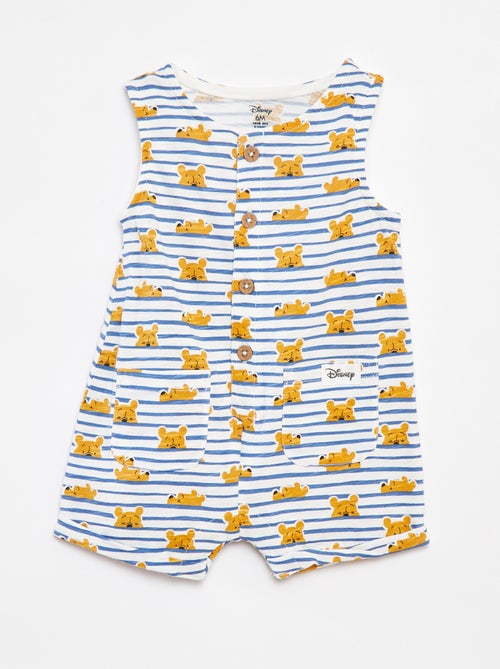 Macacão curto estampado 'Disney' - Kiabi
