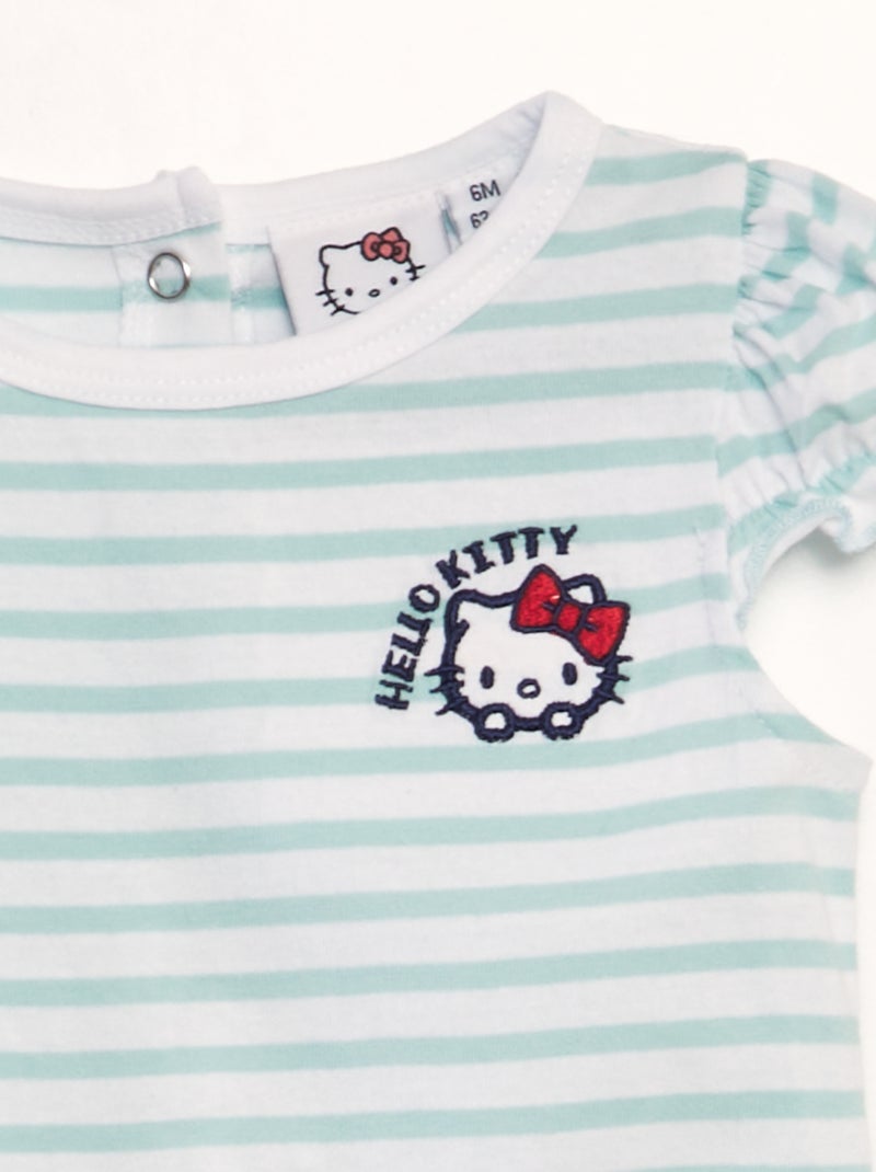 Macacão curto 'Hello Kitty' BRANCO - Kiabi