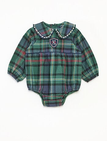 Macacão curto 'Kiabi & Catherine Painvin' em flanela de algodão