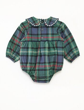 Macacão curto 'Kiabi & Catherine Painvin' em flanela de algodão