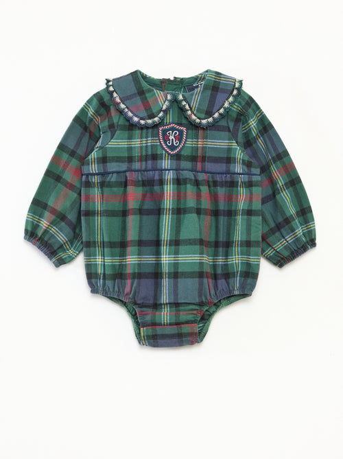 Macacão curto 'Kiabi & Catherine Painvin' em flanela de algodão - Kiabi