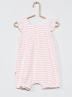 Macacão curto 'Petit Béguin' - Kiabi