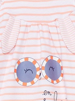 Macacão curto 'Petit Béguin' - Kiabi