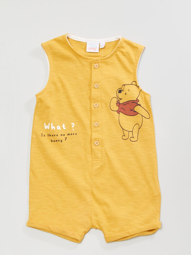 Macacão curto sem mangas 'Winnie' 'Disney' AMARELO - Kiabi