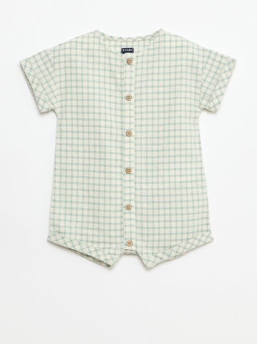 Macacão curto - Kiabi