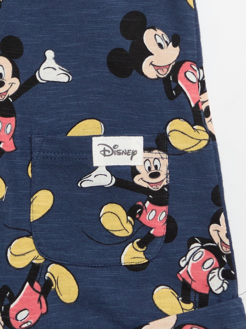Macacão de bebé sem mangas estampado \'Disney\' Azul - Kiabi