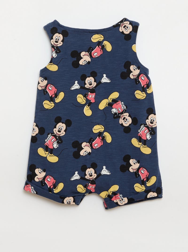 Macacão de bebé sem mangas estampado \'Disney\' Azul - Kiabi