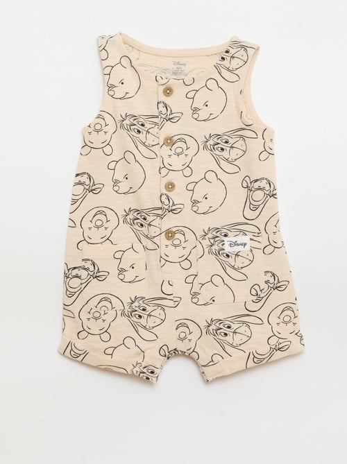 Macacão de bebé sem mangas estampado \'Disney\' - Kiabi