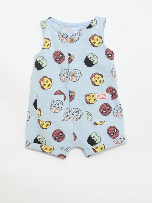 Macacão de bebé sem mangas estampado \'Marvel\' - Kiabi