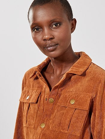 Macacão de bombazina - Kiabi