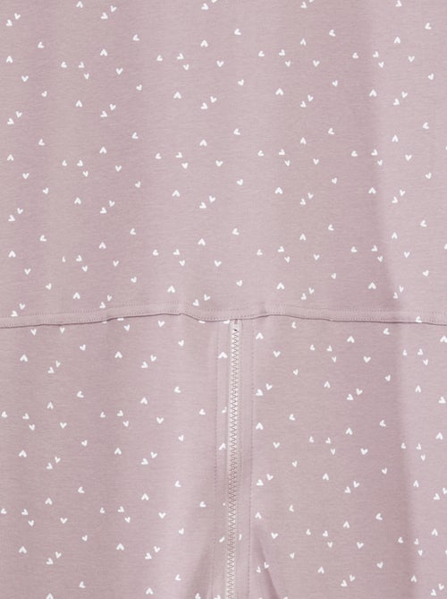 Macacão de dormir com abertura com fecho - Fácil de Vestir - Kiabi Macacão de dormir com abertura com fecho - Fácil de Vestir - Kiabi