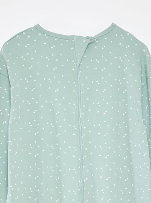 Macacão de dormir com abertura com fecho - Fácil de Vestir - Kiabi Macacão de dormir com abertura com fecho - Fácil de Vestir - Kiabi