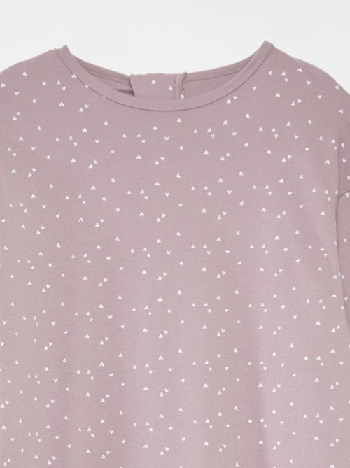 Macacão de dormir com abertura com fecho - So Easy - Kiabi